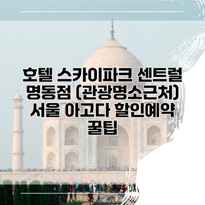 호텔 스카이파크 센트럴 명동점 (관광명소근처) 서울 아고다 할인예약 꿀팁