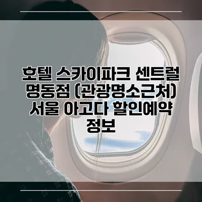 호텔 스카이파크 센트럴 명동점 (관광명소근처) 서울 아고다 할인예약 정보